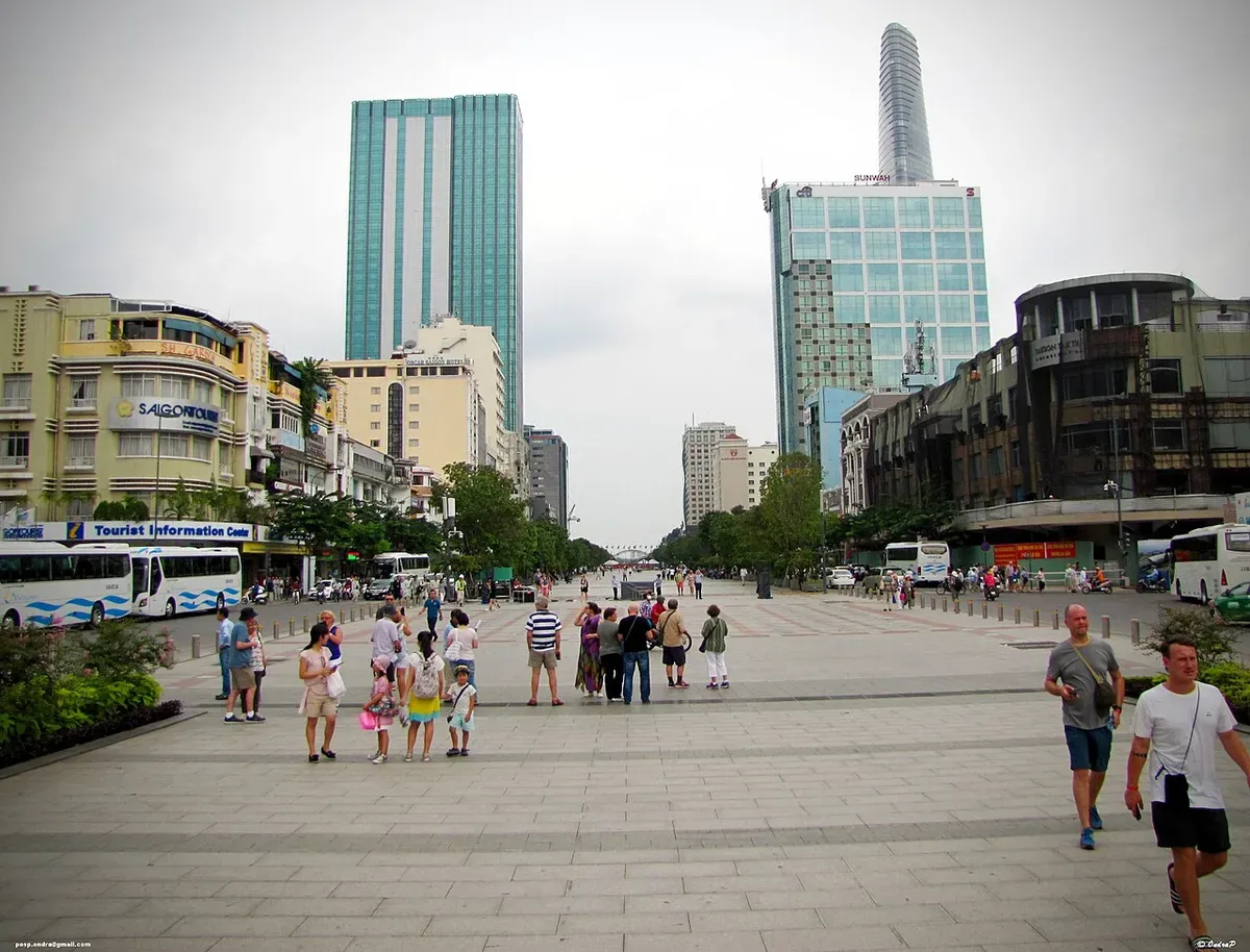 City context: Nguyen Hue Walking Street