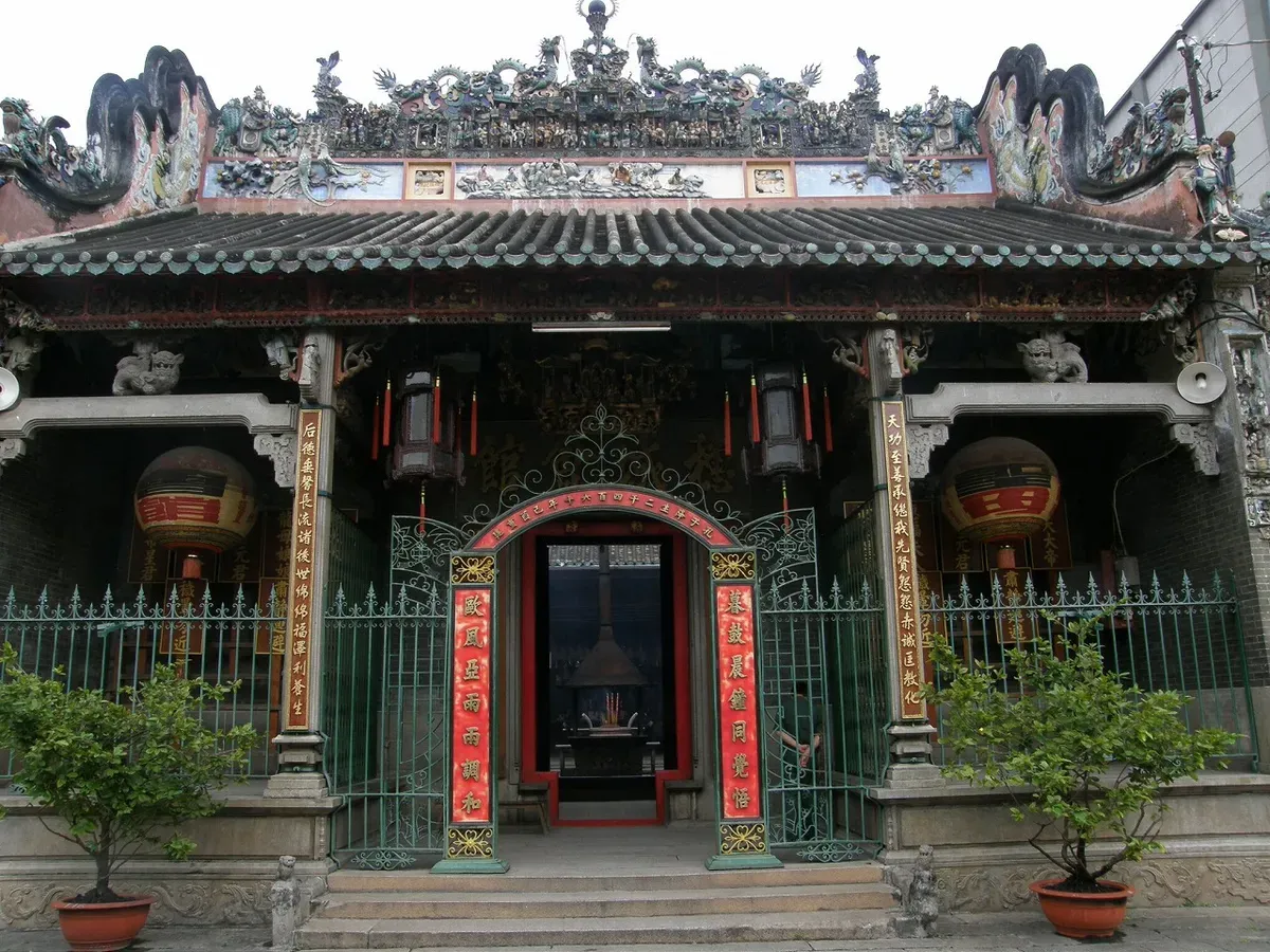 Thien Hau Temple in Cholon
